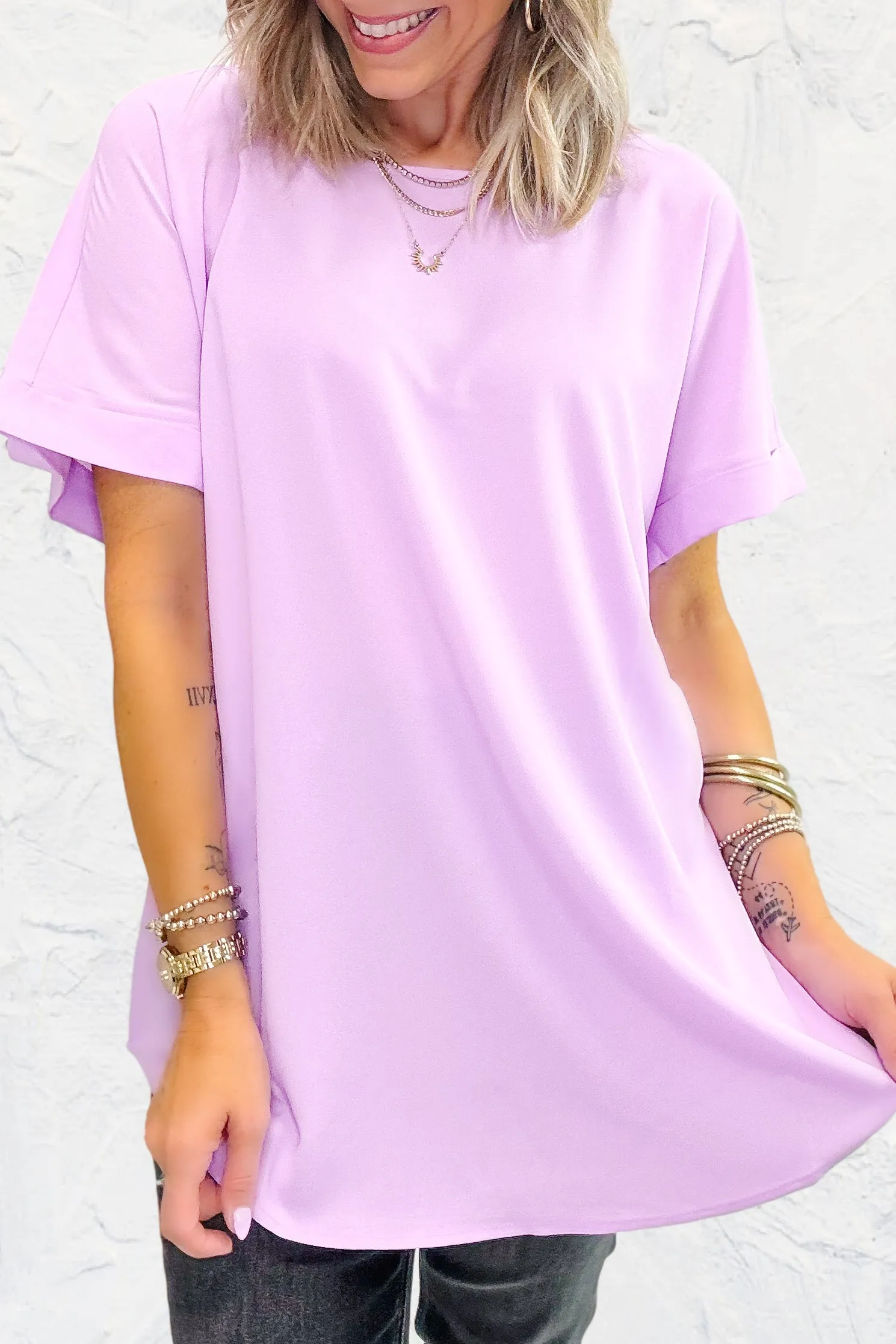 Simply Perfect Top - Lavender