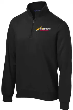 Sport Tek Men's 1/4 Zip Sweatshirt (Construction Logo) [2 Colors Available]