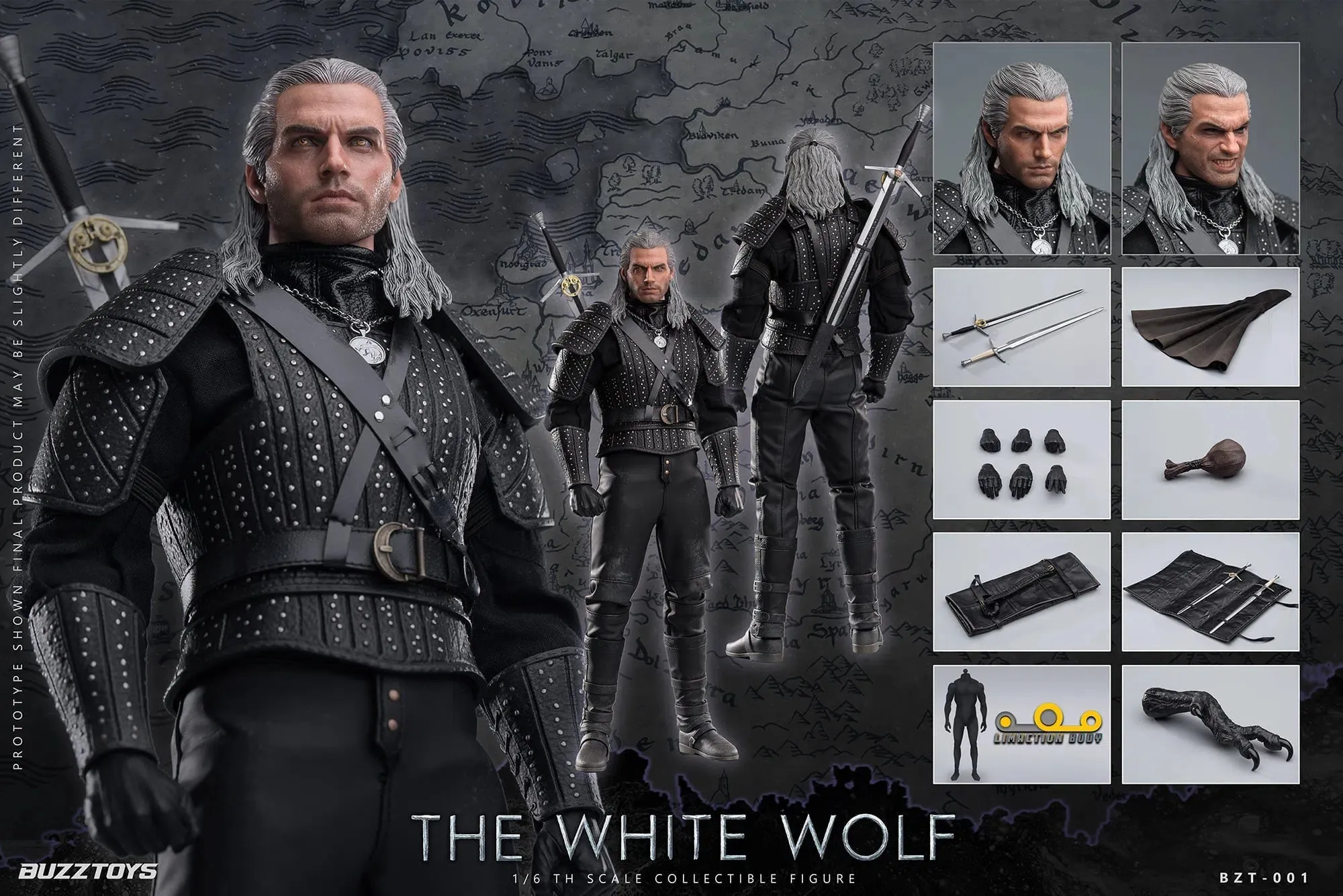 The White Wolf: BuzzToys: BZT001 Figure