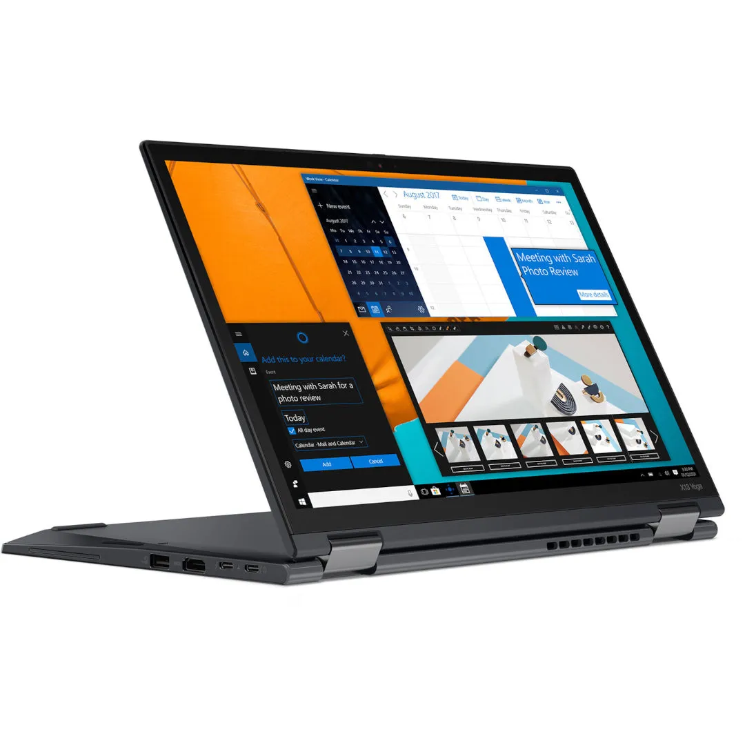 ThinkPad Yoga X13 Gen 2, Black, 2-in-1 Convertible Laptop, Intel Core i5-1145G7, 13.3" WUXGA Touch, 16GB, 512GB SSD, Windows 11 Pro.