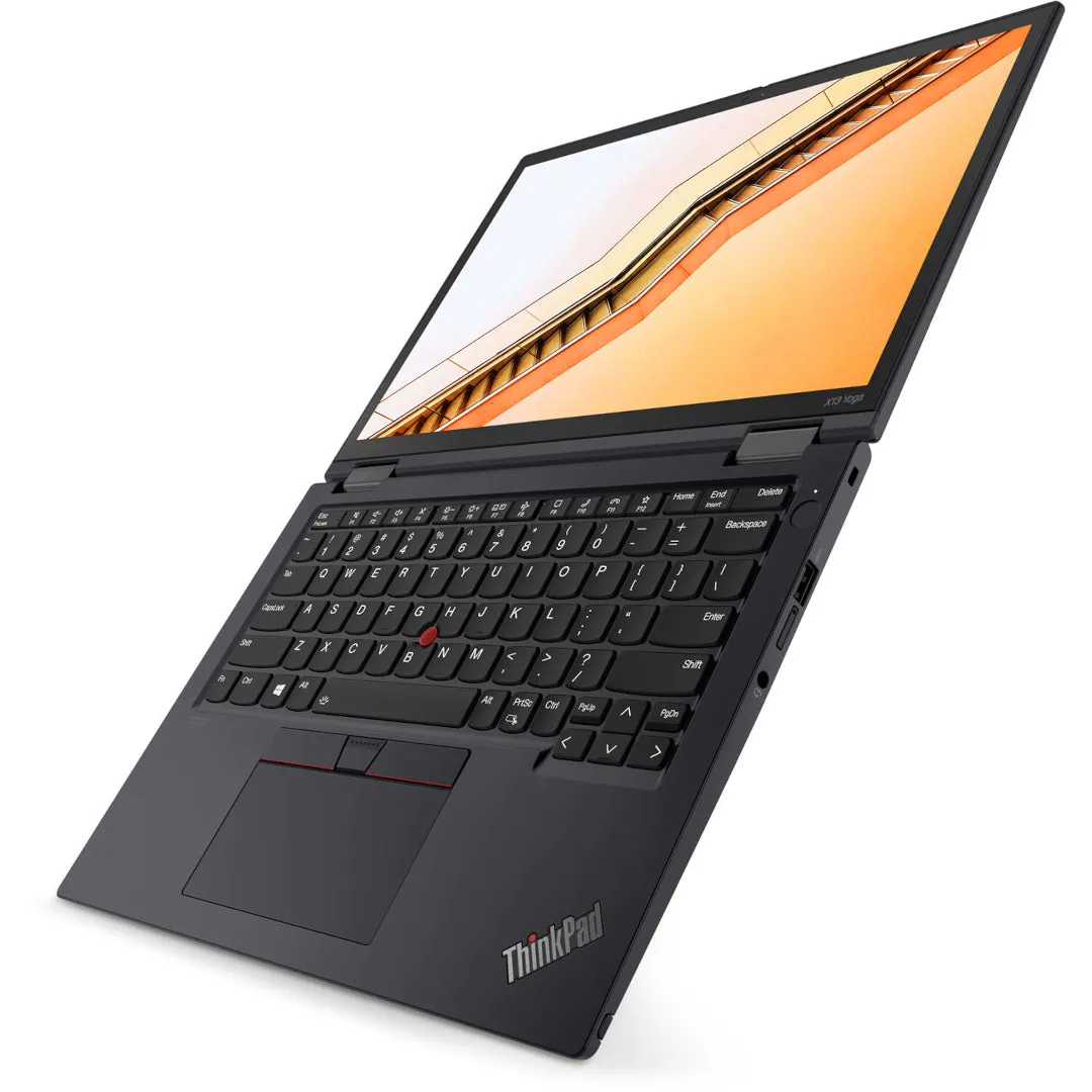 ThinkPad Yoga X13 Gen 2, Black, 2-in-1 Convertible Laptop, Intel Core i5-1145G7, 13.3" WUXGA Touch, 16GB, 512GB SSD, Windows 11 Pro.