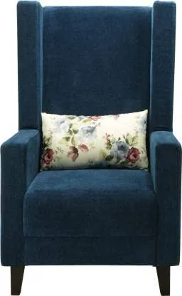 Zolo Wing Chair in Blue Color